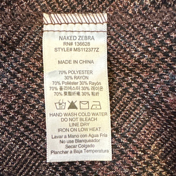 Plaid Miniskirt Naked Zebra Medium Preppy Schoolgirl Y2K Taylor Gossip Girl Rory - Picture 6 of 8